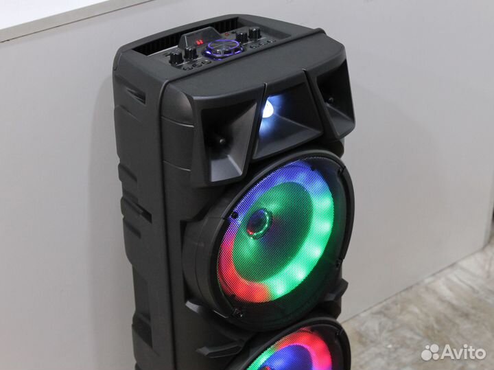 Блютуз колонка напольная (большая, мощная, 40W)