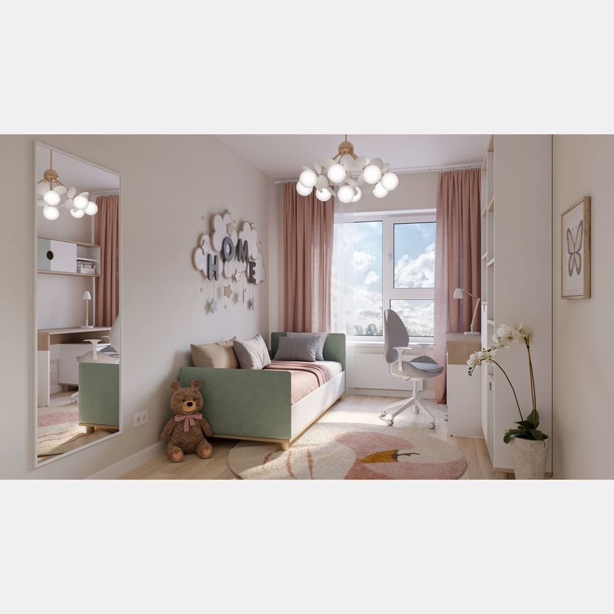 1-к. квартира, 33,6 м², 8/9 эт.