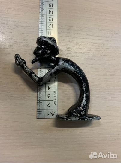 Статуэтка старец силумин