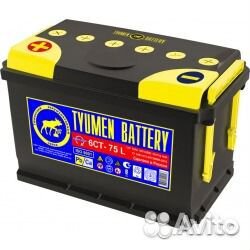 Аккумулятор Тюмень Standart 75 L+