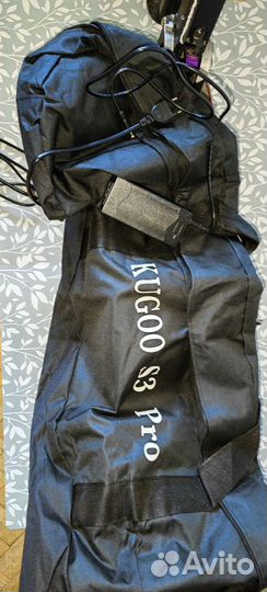 Самокат взрослый электрический Kugoo s3 pro бу