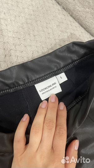 Лосины кожаные