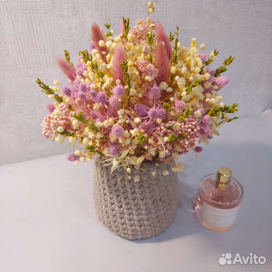 Букет из стабилизированных цветов