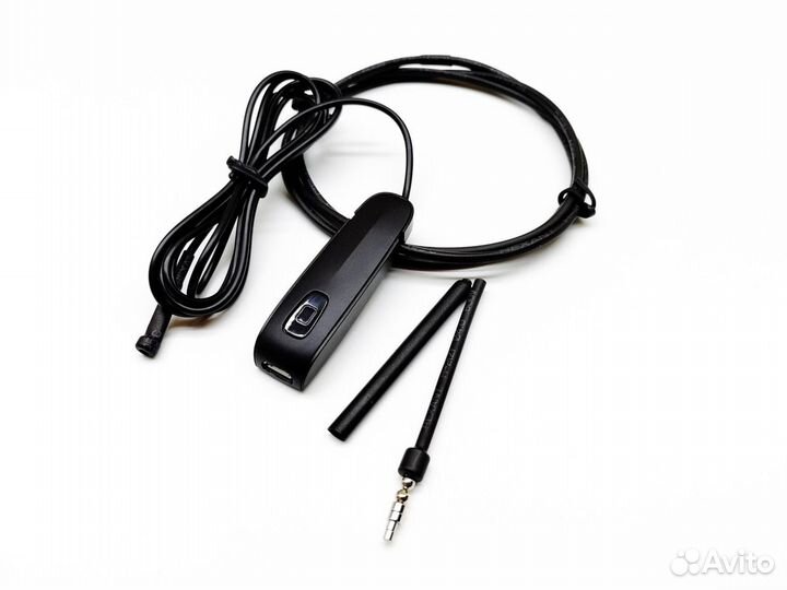 Микронаушник с кнопкой сигнала