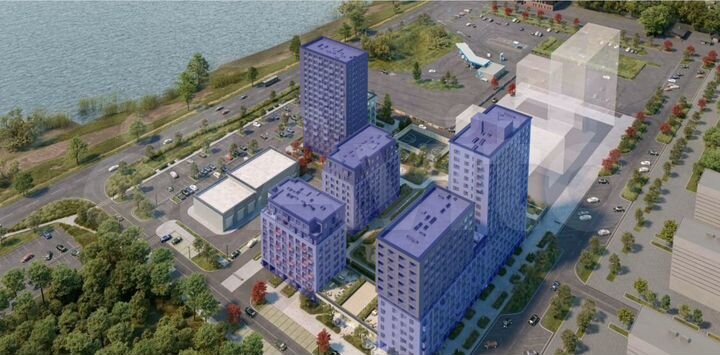 2-к. квартира, 55,2 м², 13/15 эт.