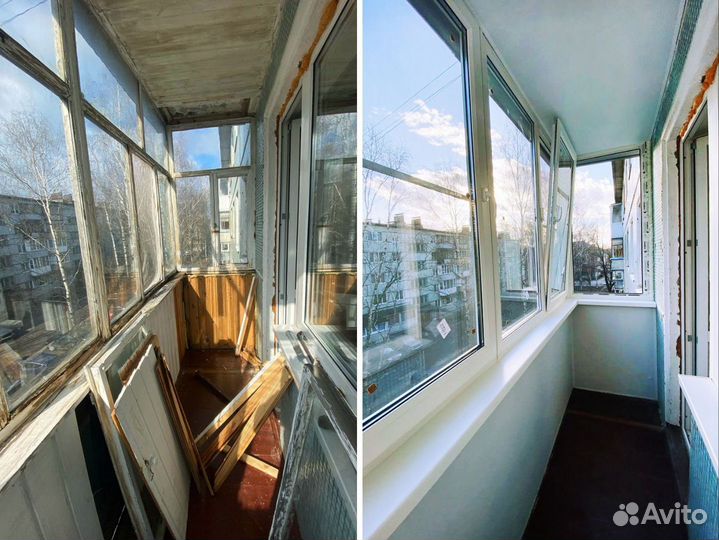 Окна пвх с гарантией / остекление балконов