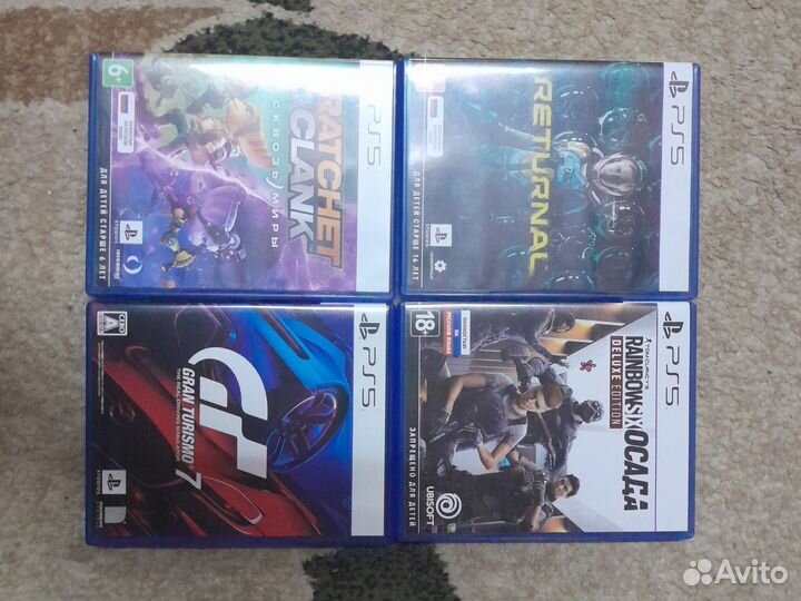 Игры для ps 5 на диске