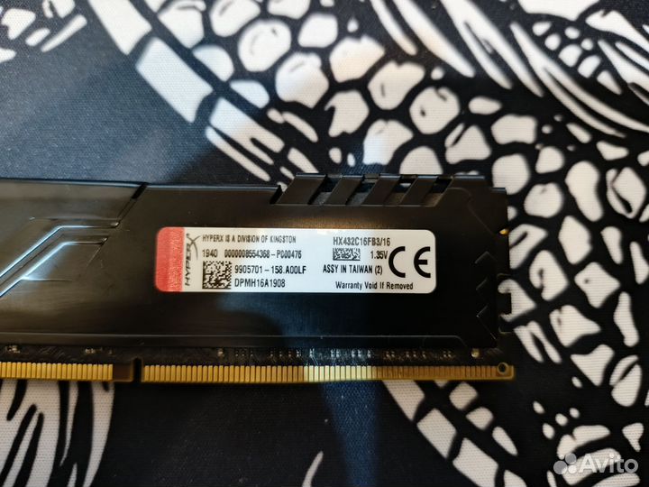 Оперативная память kingston 2x16gb ddr4 3200mhz