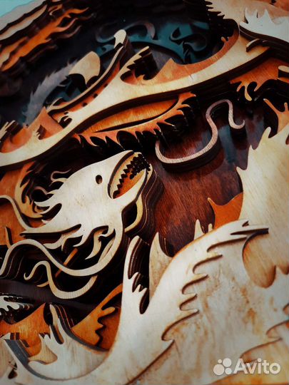 Панно из дерева