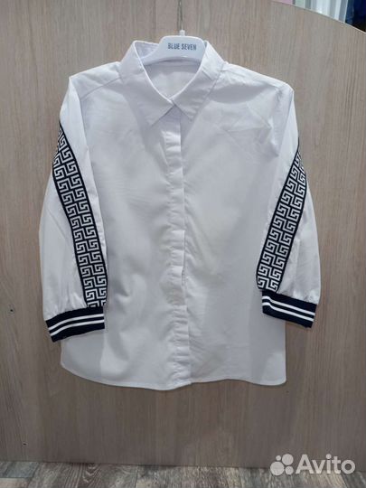 Рубашка школьная 140