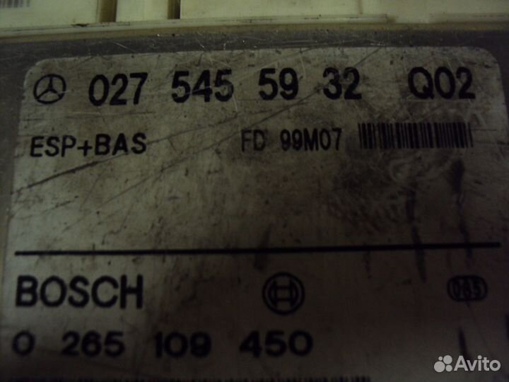 Блок есп Мерседес Mercedes 202 208 0275455932