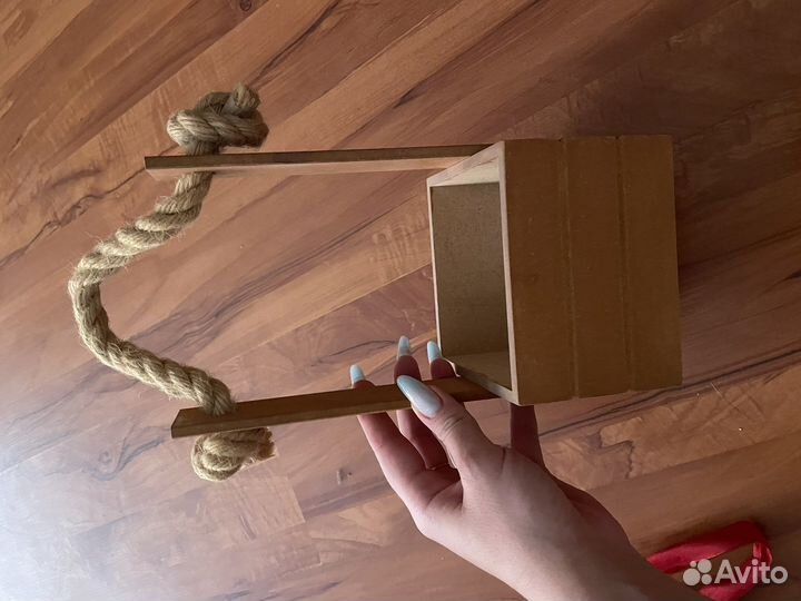 Коробка подарочная деревянная