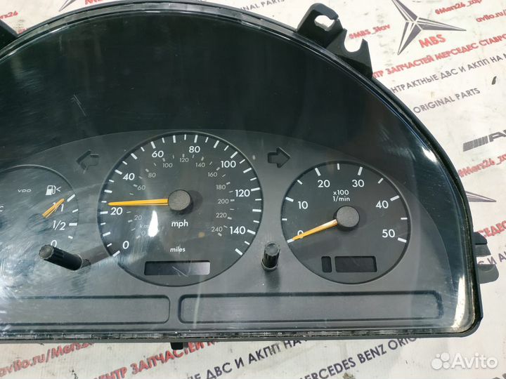 Щиток W163 Mercedes Diesel в милях и км
