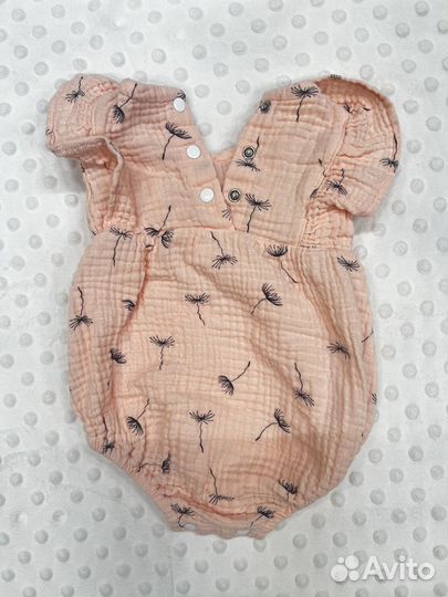 Боди из муслина на девочку