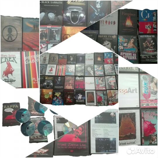 DVD Коллекция Rock музыка разные и т.д