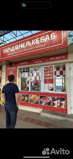 Торговый павильон по продаже шаурмы и фаст фуда