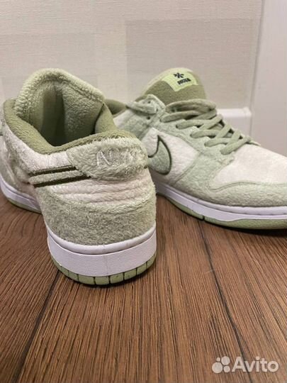 Кроссовки Nike SB dunk low SE Fleece Pack Honeydew