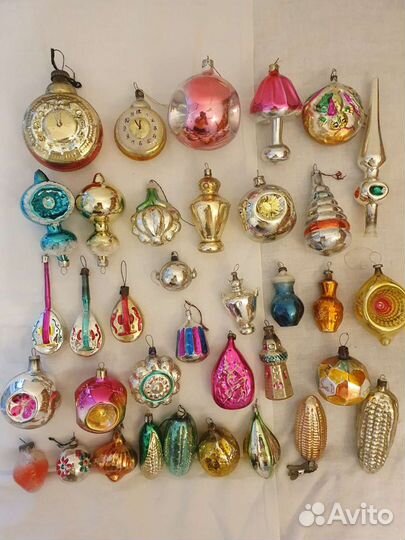 Советские елочные игрушки