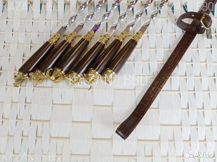 Шампура подарочные в чехле