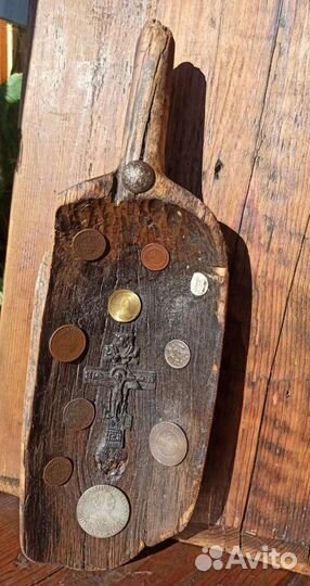 Панно с монетами Российской Империи