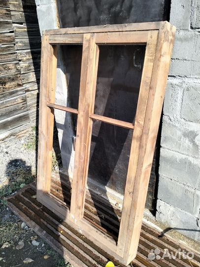 Деревянные окна новые