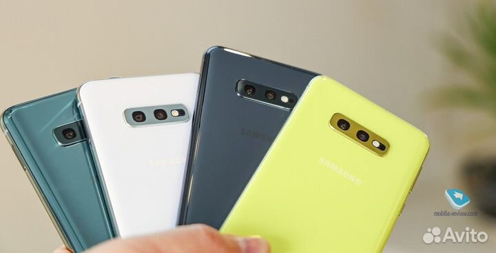 Лоток симкарты Samsung S10e желтый