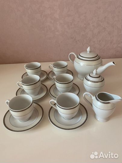 Чайно кофейный сервиз