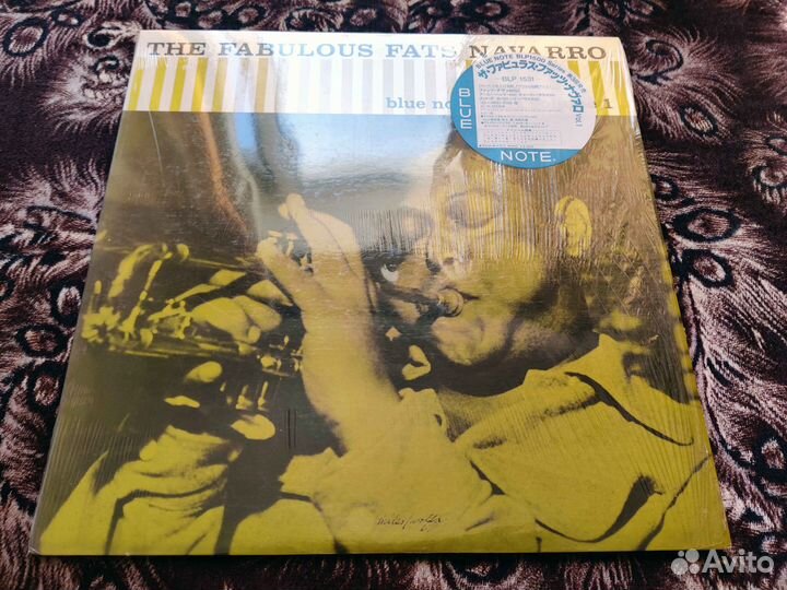 Fats Navarro Fabulous Vol. 1 Japan 1983 OBI Promo