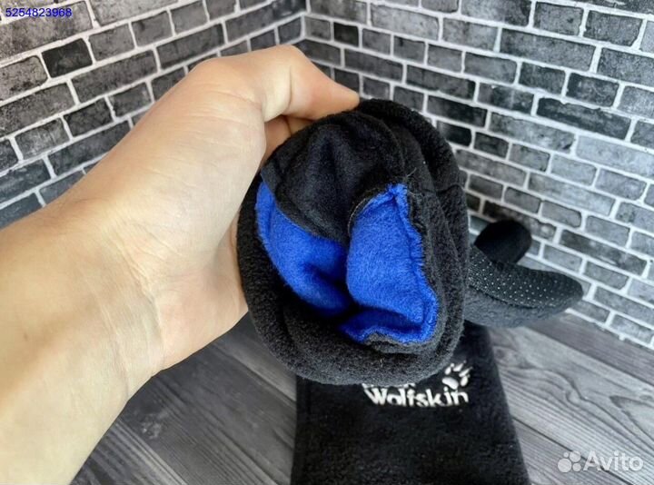 Зимние перчатки Jack Wolfskin на флисе