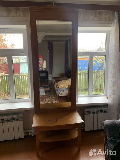 Трюмо старинное с зеркалом