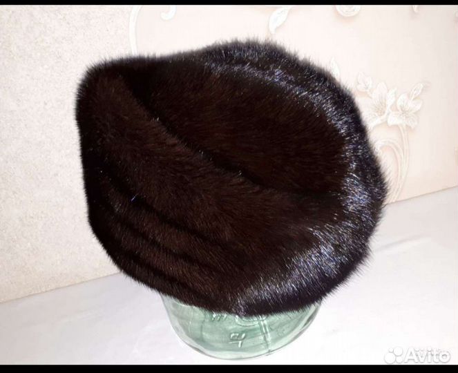 Шляпки и шапки -из норки, фетровая демисезонная