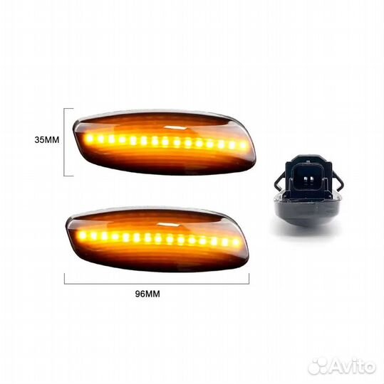 Указатели поворотов Peugeot 308/408 Citroen C3/C4