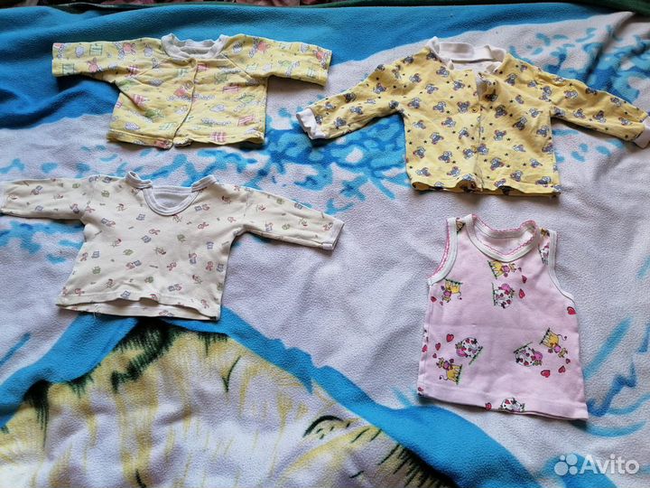 Пакет вещей для новорожденного