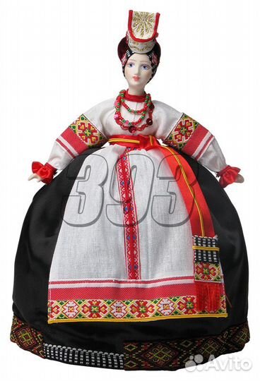 Кукла на чайник для самовара Славянка (фар (16489)