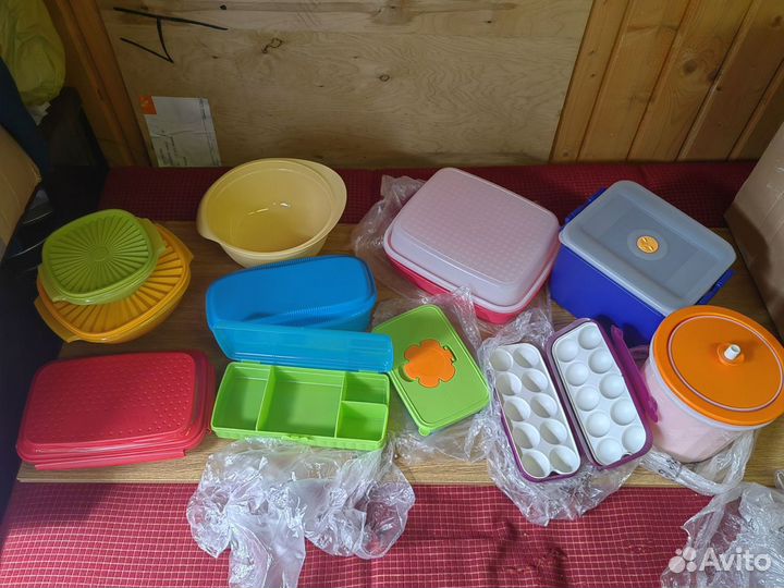 Tupperware кувшин термос, тарелки, ланч-бокс