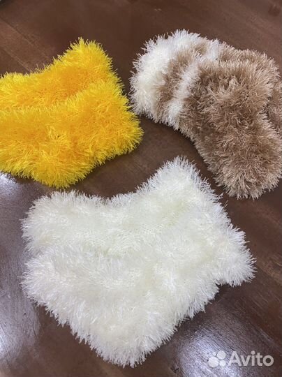 Вязаные теплые носки