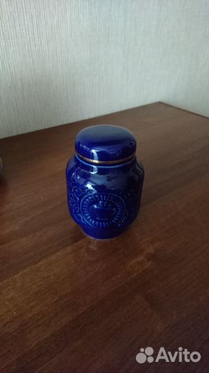 Чашки с блюдцами-кобальт лфз