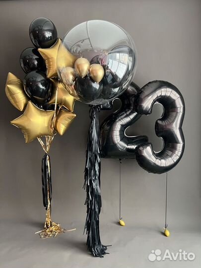 Воздушные шары на день рождения, гелиевые шары