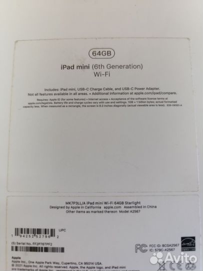 Apple iPad mini 6 64Gb