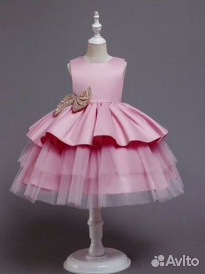 Продам красивое новое платье для принцессы 92