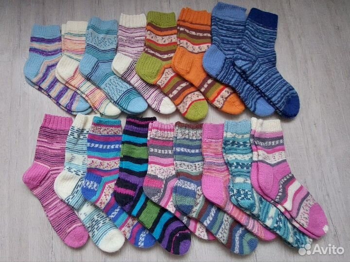 Носки вязаные ручной работы