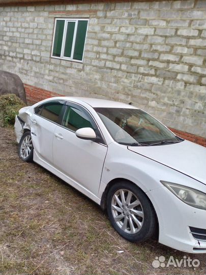 Mazda 6 2 AT, 2010, битый, 212 000 км