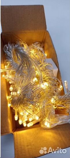 Гирлянда штора 3х3