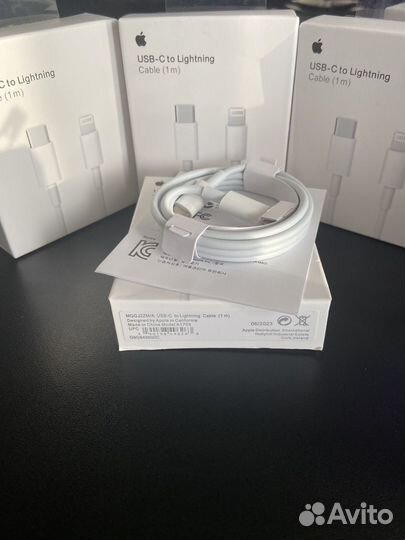 Провод для зарядки iPhone USB-C to Lightning