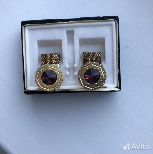 Запонки винтаж СССР