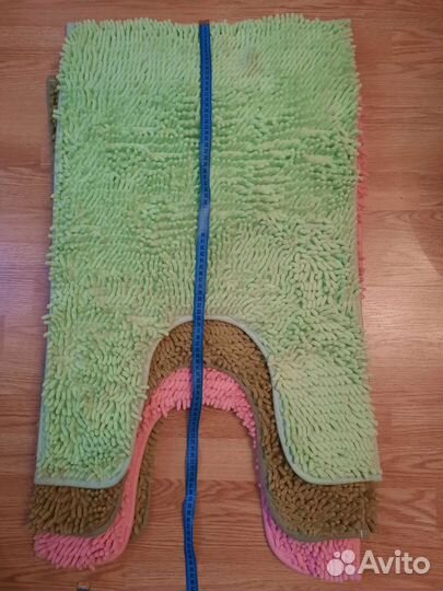 Коврики для ванной и туалета новые