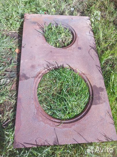 Варочная,чугунная панель для печи бу