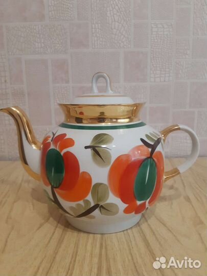 Чайник заварочный фарфоровый СССР