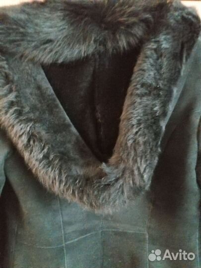 Дубленка натуральная женская 44-46 размер