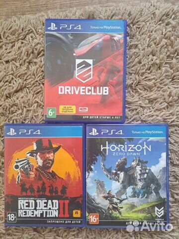 Игры для приставки PS4